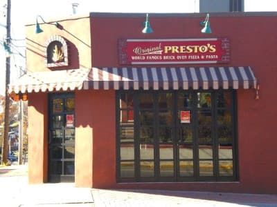 Original Presto's Pizza in Fort Lee, NJ